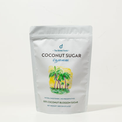 Organic Coconut Sugar | Natural Sweetener, Sugar Alternative, Coconut Palm Sap | Unrefined