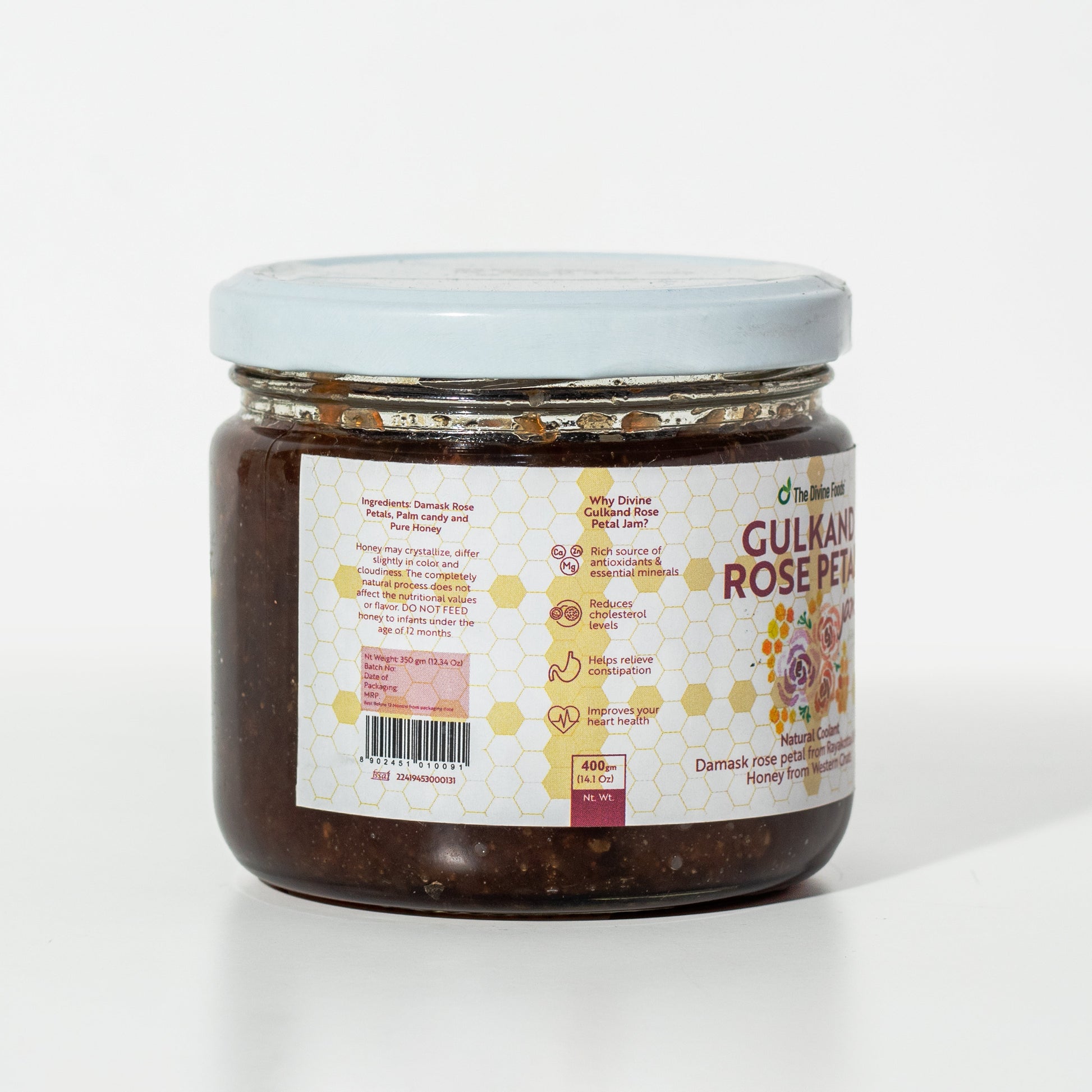 Pure Gulkand Honey Single Origin Unblended Natural Honey