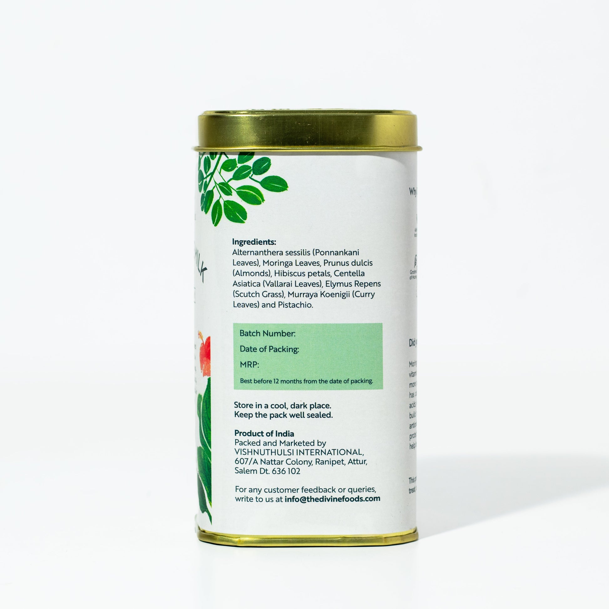 Miracle Milk (Moringa) Instant Latte Mix 200 gm (Natural remedy for PCOS)