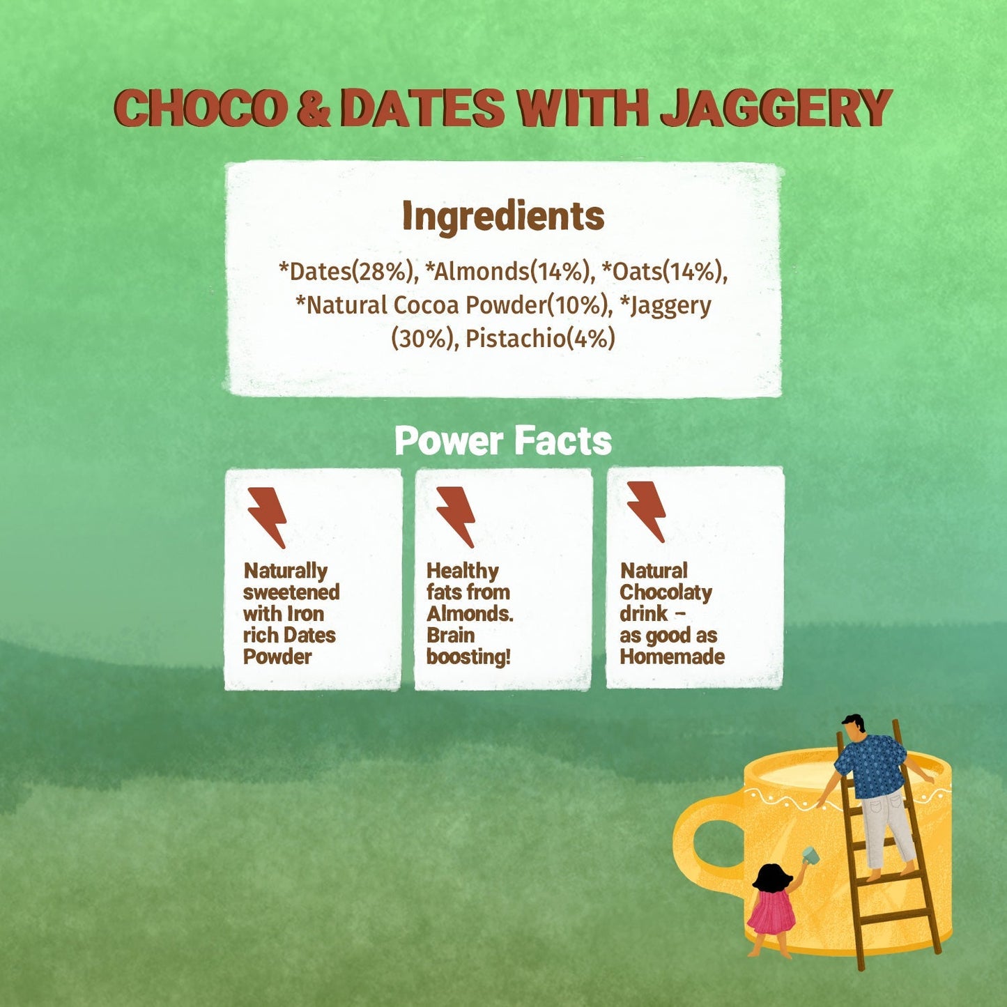 Choco & Dates with Jaggery Milk Booster | 200g