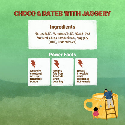 Choco & Dates with Jaggery Milk Booster | 200g