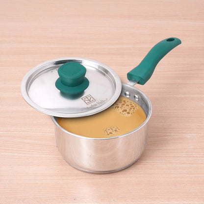 The Indus Valley Stainless Steel Capsule Bottom Milk Tea Pan
