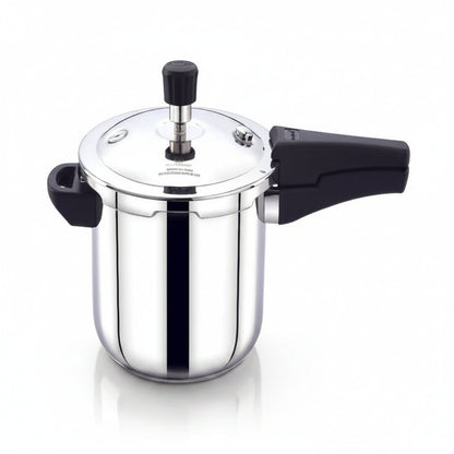PrayLady Sleek Stainless Steel Pressure Cooker Induction Base