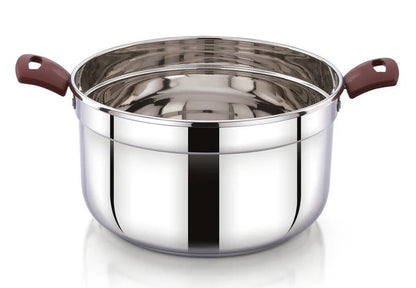 PrayLady All-in-One Triply Stainless Steel Cookpot Induction Gas