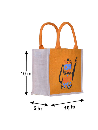 Jute Cottage Coffee Zipper Lunch