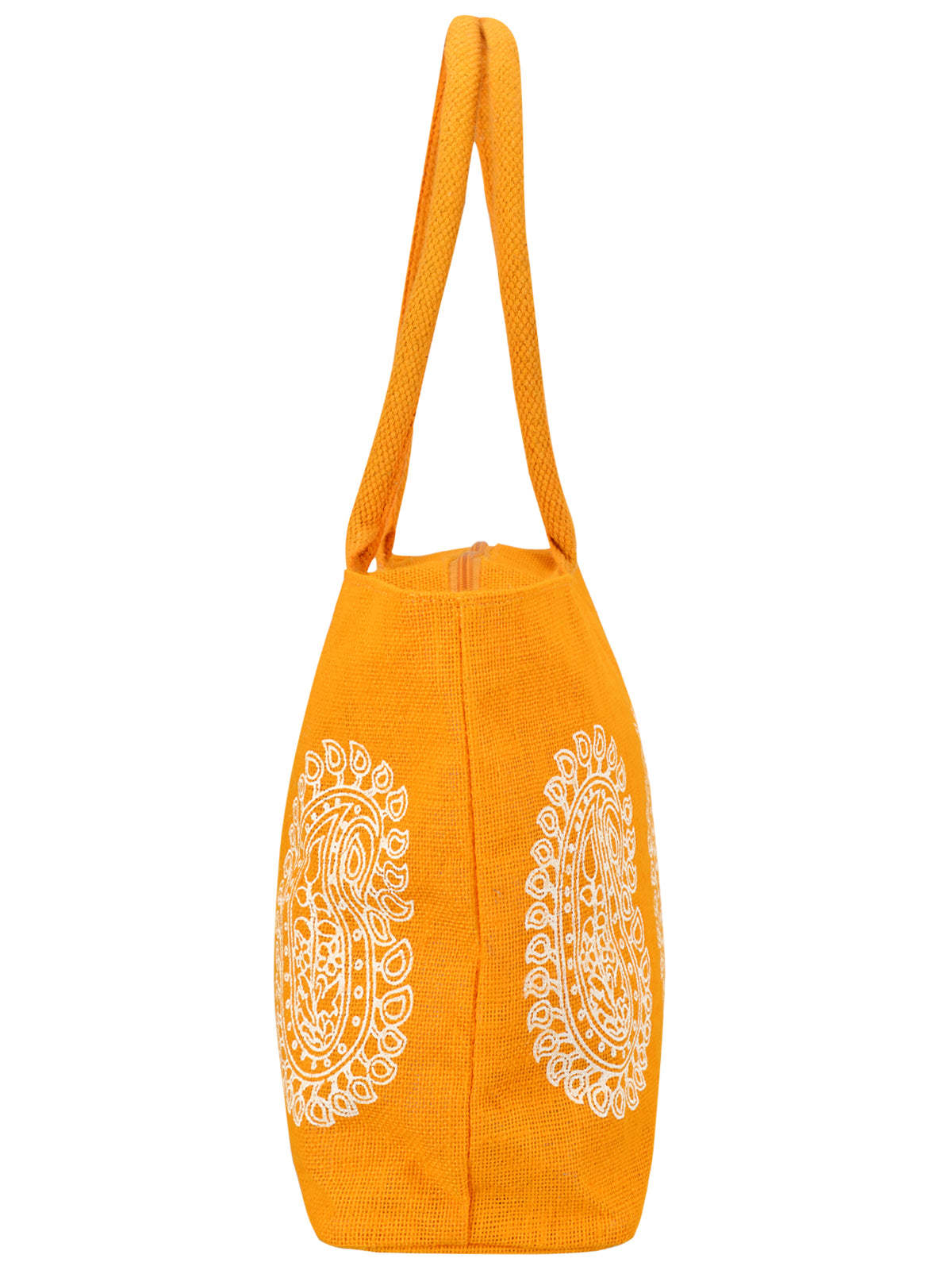 Jute Cottage Mango Print Jute Bag