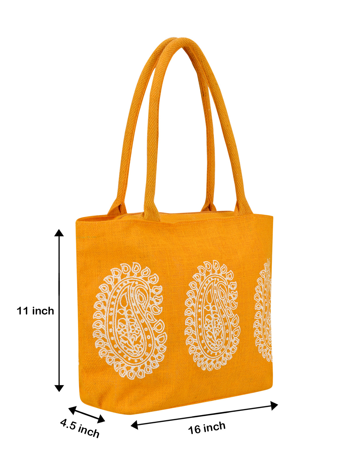 Jute Cottage Mango Print Jute Bag