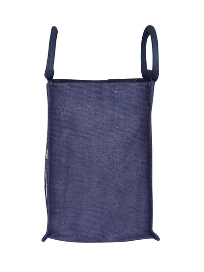 Jute Cottage Spoon & Fork Print Lunch Bag Zipper