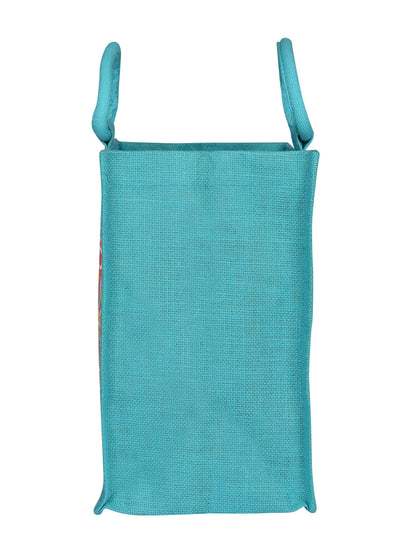 Jute Cottage Mughal Print Zipper Lunch Bag