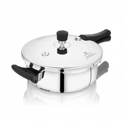 PrayLady Triplus Tri-Ply Stainless Steel Pressure Pan 3.5L Induction Gas