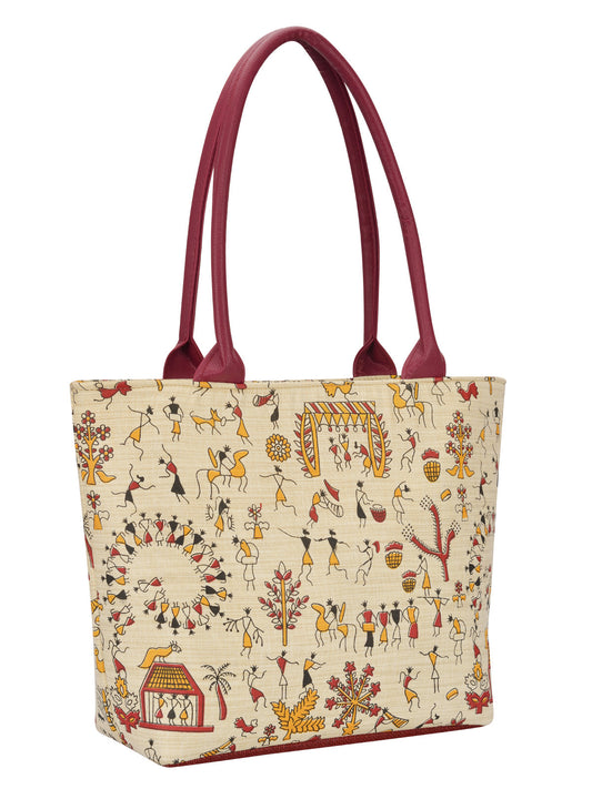 Jute Cottage Warli Hand Bag