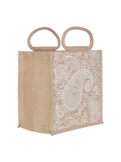 Jute Cottage Paisley Print Zipper Lunch