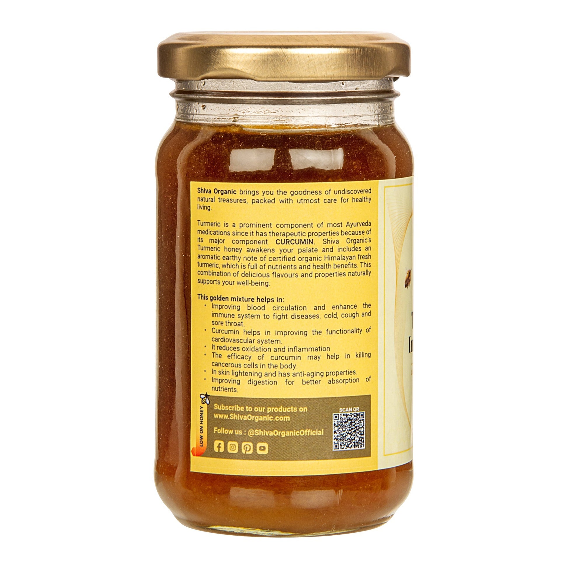 Turmeric Infused Honey