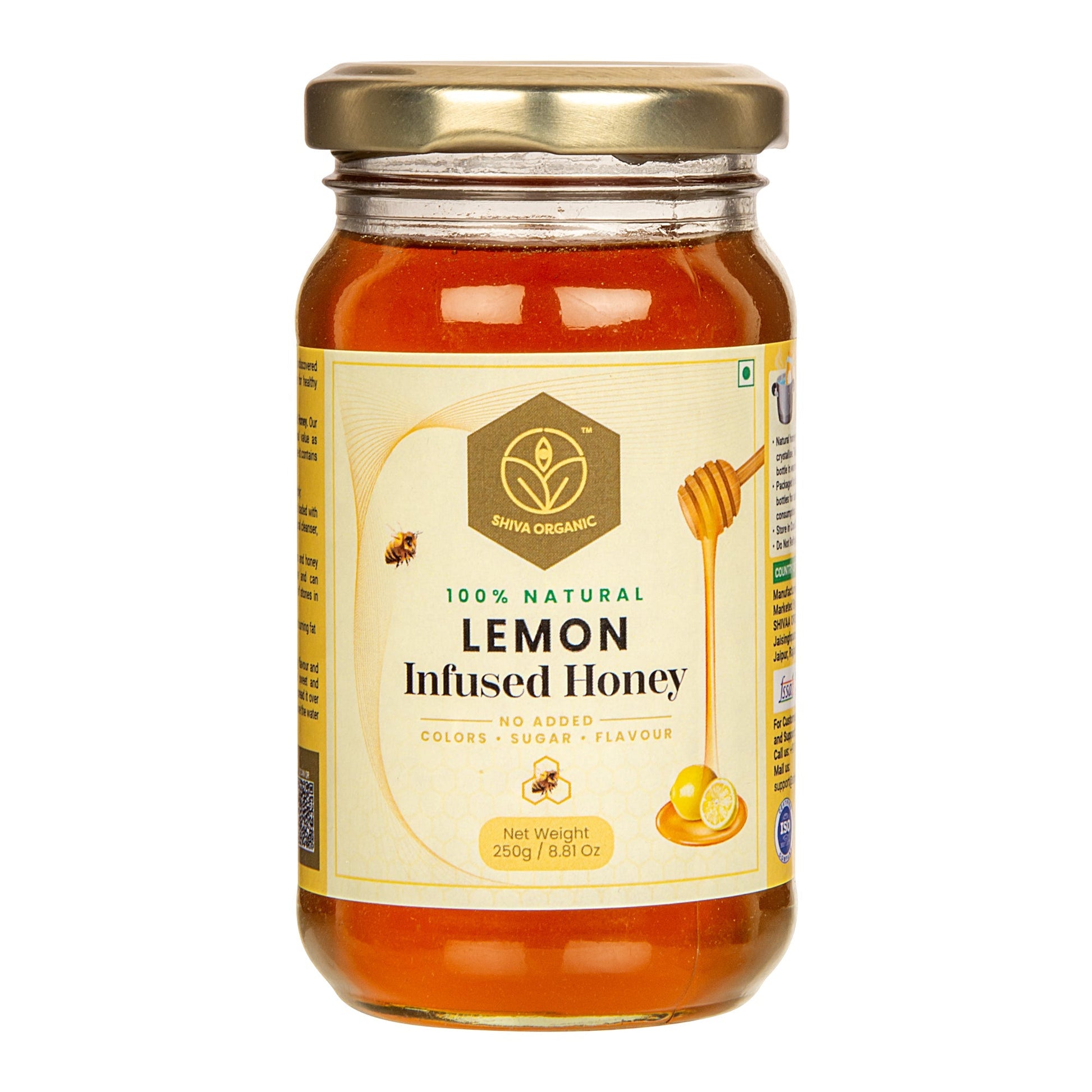 Lemon Infused Honey