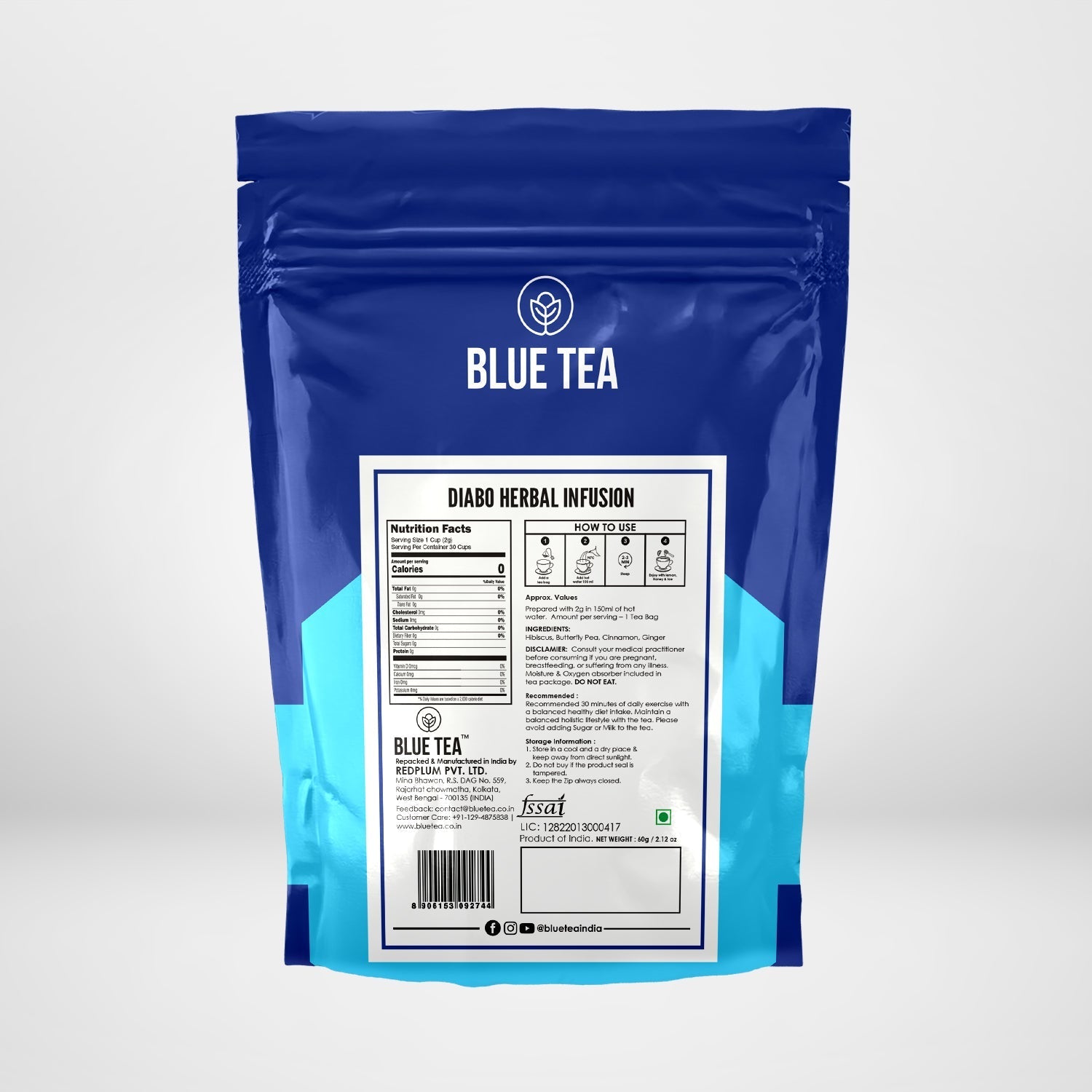 Diabo Herbal Infusion - 30 Tea Bags