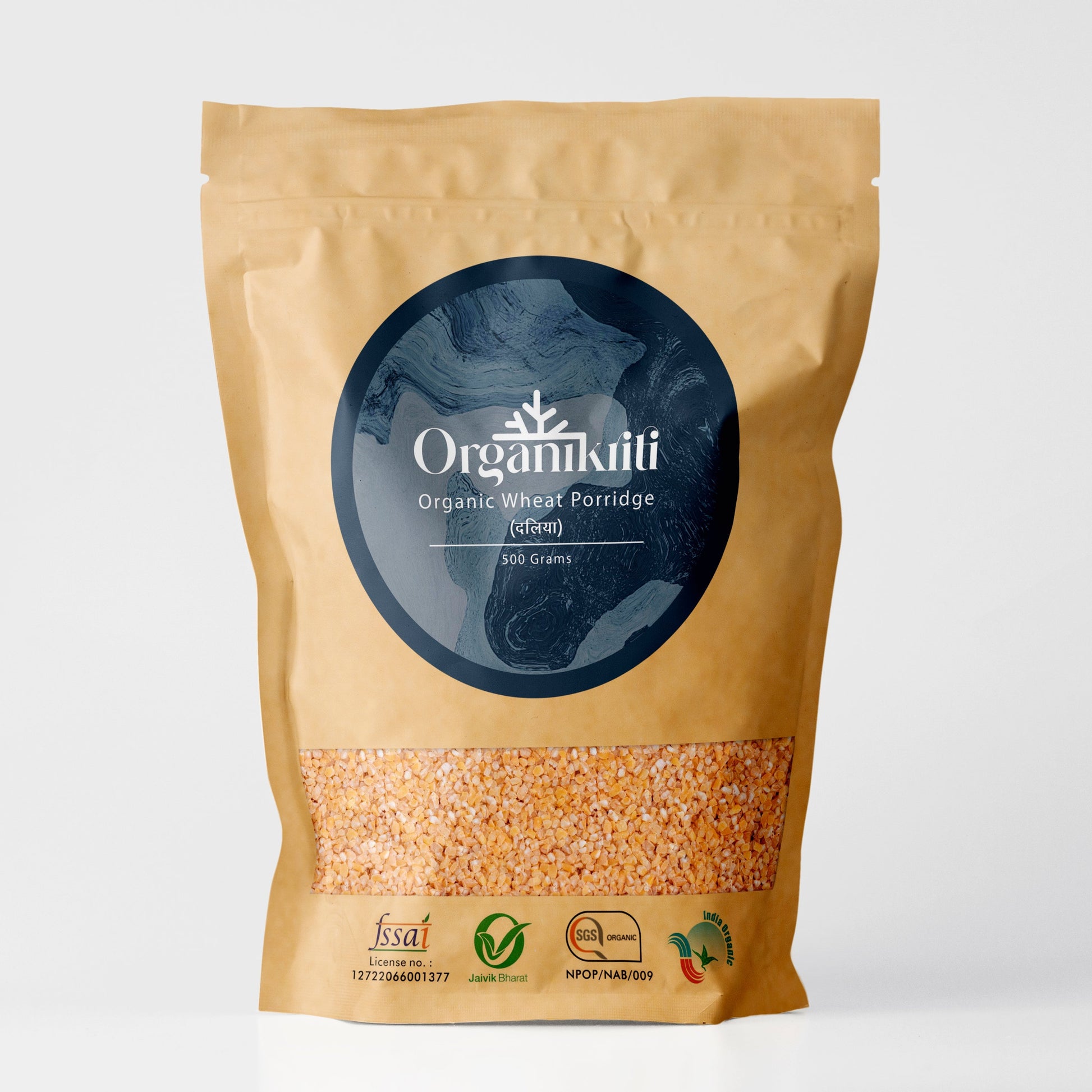 Organic Wheat daliya (Porridge)