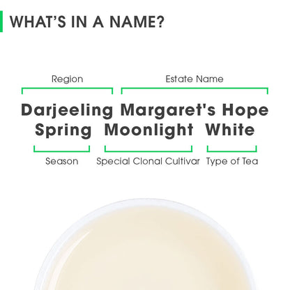 Darjeeling Margaret's Hope Spring Moonlight White