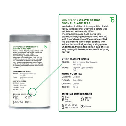 Darjeeling Okayti Spring Clonal Black (Limited Edition)