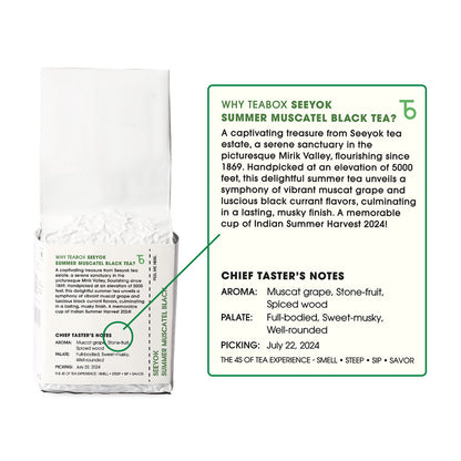 Darjeeling Seeyok Summer Muscatel Black