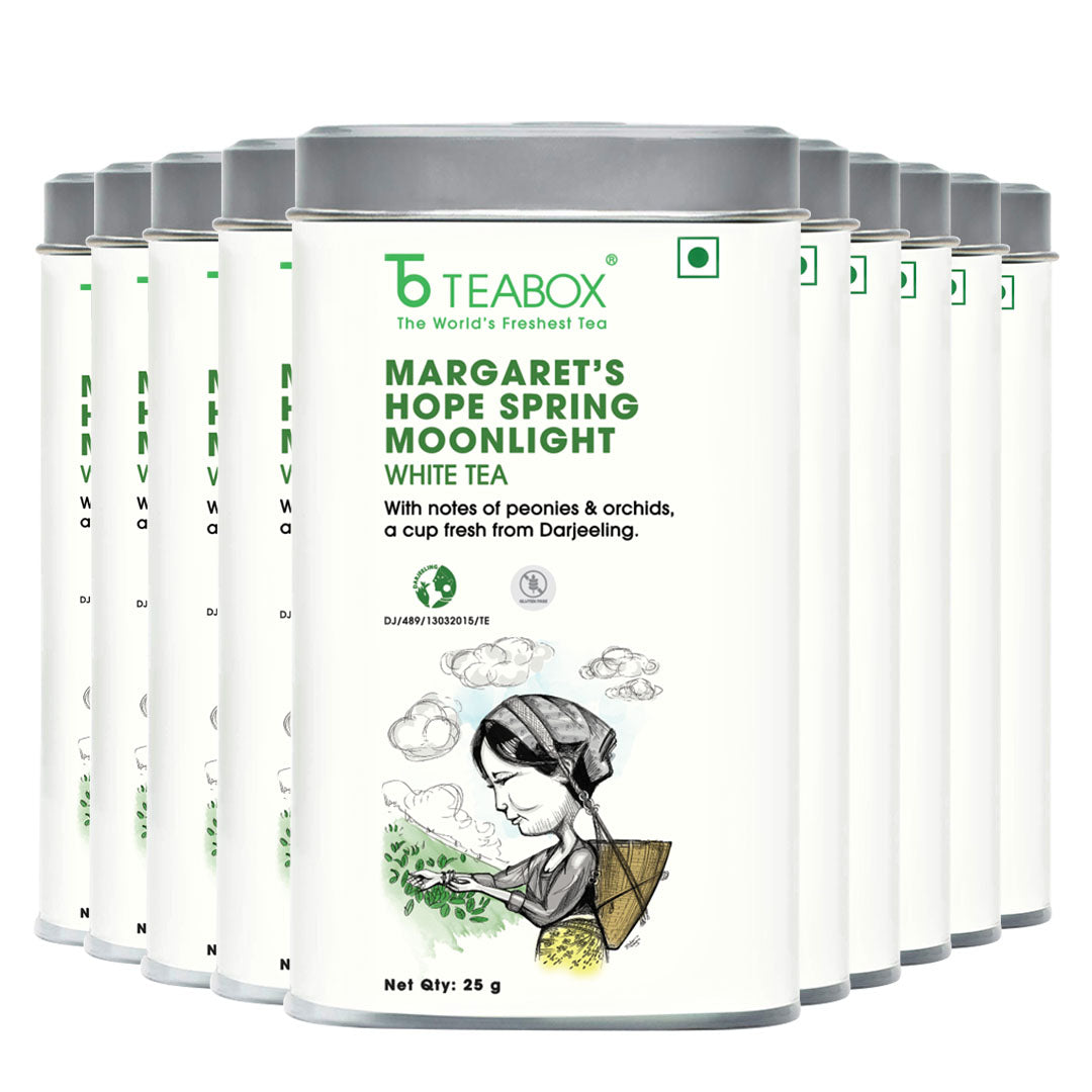 Darjeeling Margaret's Hope Spring Moonlight White