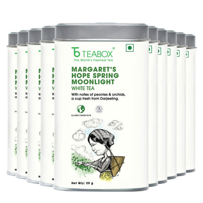 Darjeeling Margaret's Hope Spring Moonlight White