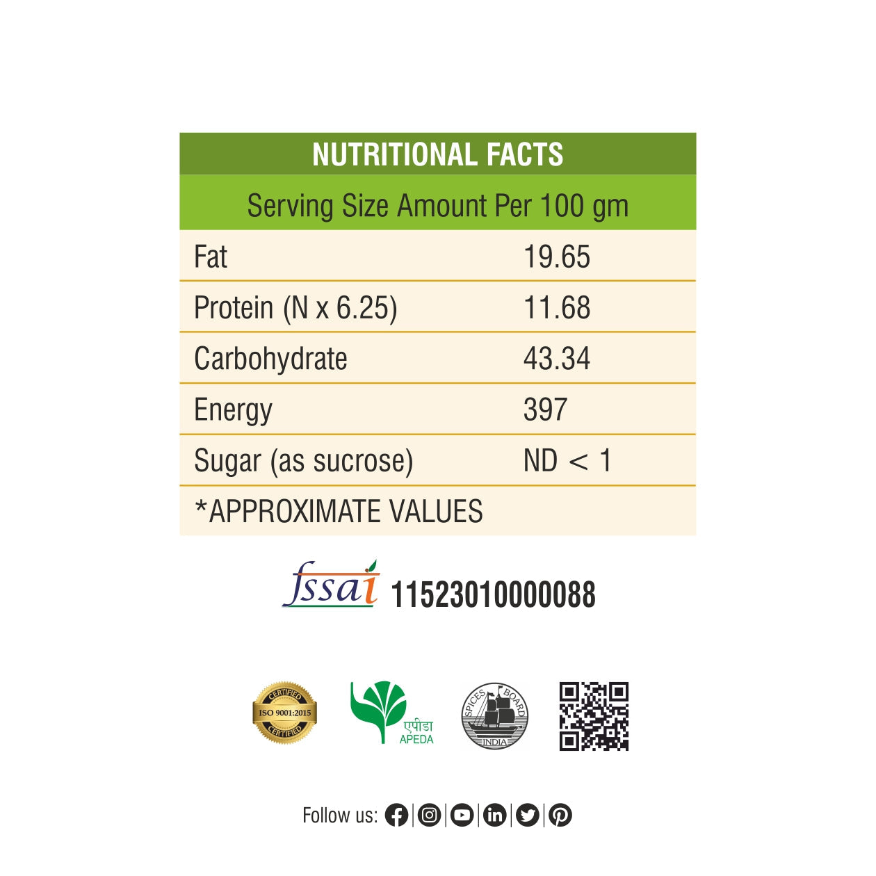 Dhaniya Jeera - PET JAR 500g (Net 450g)