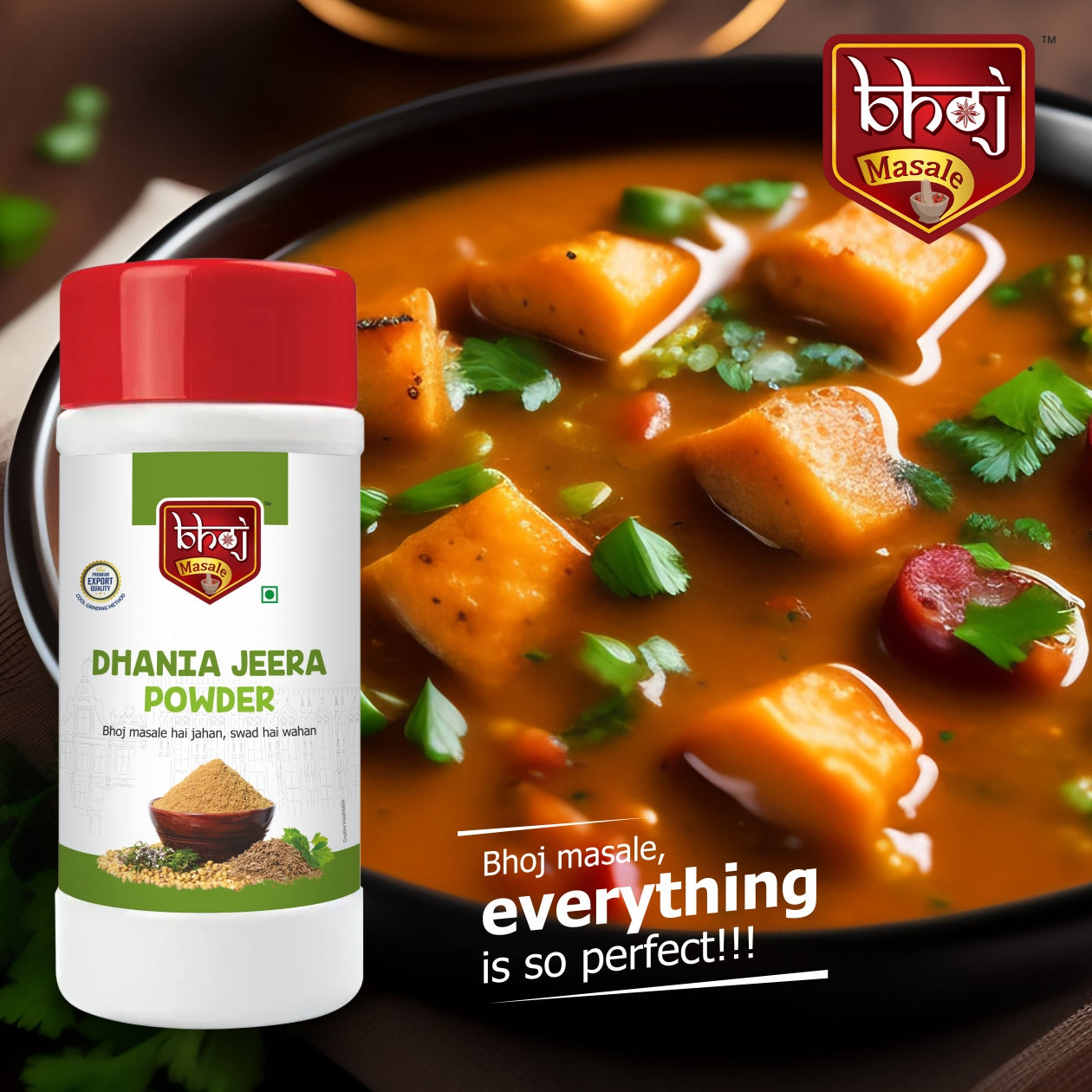 Dhaniya Jeera - PET JAR 500g (Net 450g)