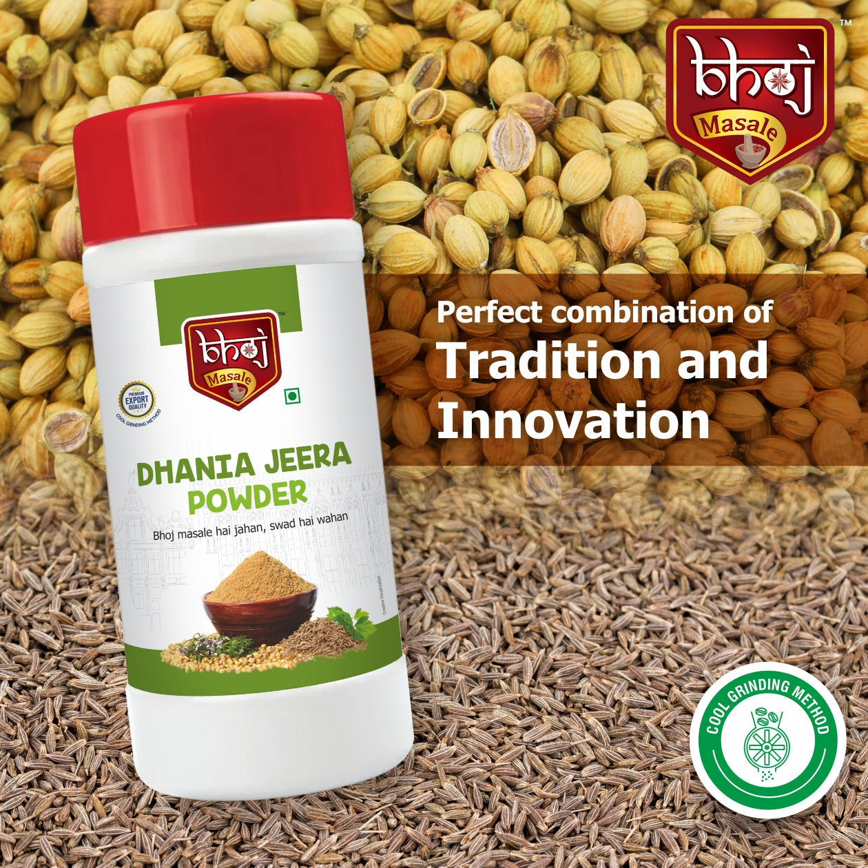 Dhaniya Jeera Powder 1000g ( Pack of 2 x 450 g net)