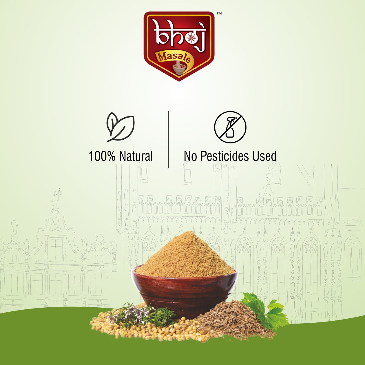 Dhaniya Jeera Powder 400gm (Pack of 2 x 200g each)