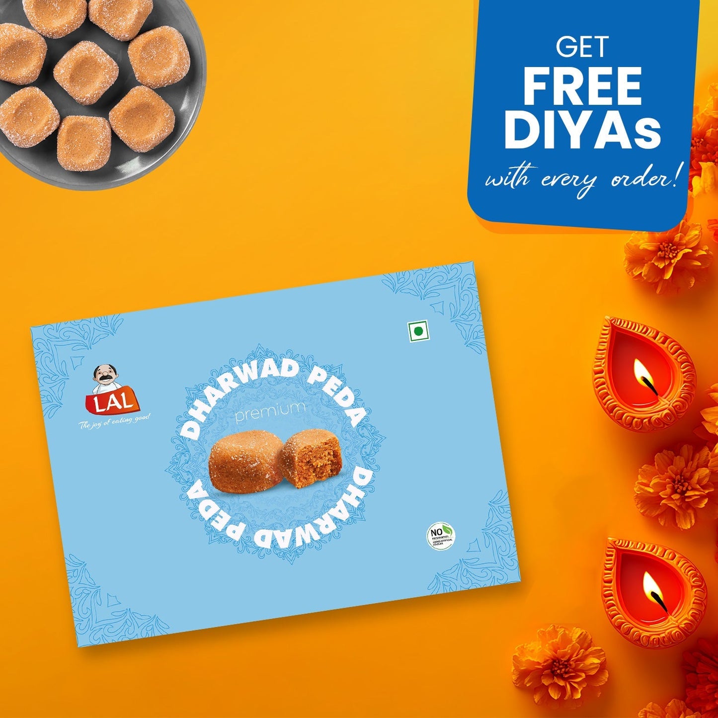 Lal Sweets Dharwad Peda - 400gm
