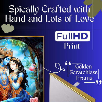 Set of Three Wall Paintings for Wall Dacoration Golden Framed Wall Paintings for Living Room & Bedroom Wall Art for Home Decoration & Office Wall Décor (18×12 inch CH-GD3-9)