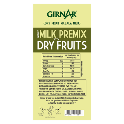 Girnar Instant Milk Premix With Dry Fruits