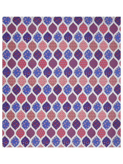 100% Pure Cotton Traditional Printed Bedsheet for Double Bed King Size Bedsheet with 2 Pillow Covers