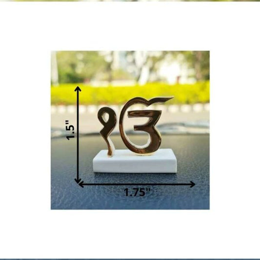 Svastika Ek Onkar for Car Dashboard