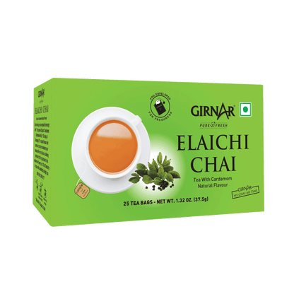 Girnar Black Tea Bags - Elaichi