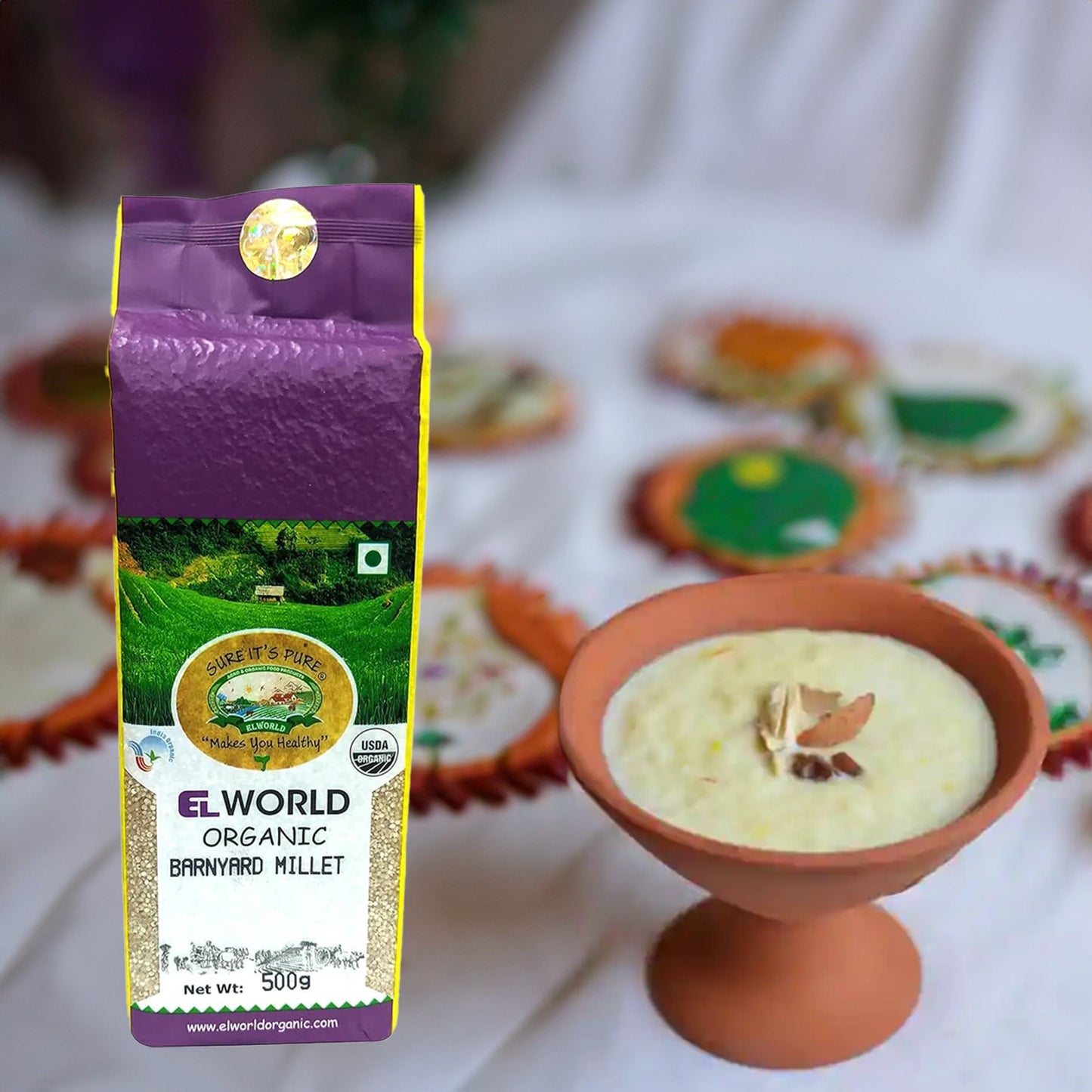 Elworld Agro & Organic Food Products Barnyard Millet Kheer Mix 300 g