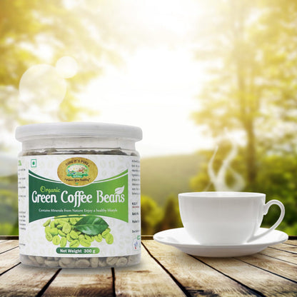 Elworld Agro & Organic Food Products Green Coffee Beans - 300 g