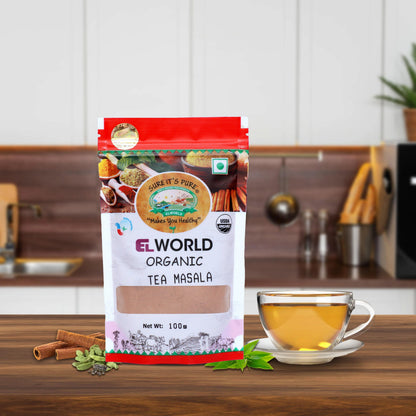 Elworld Agro & Organic Food Products Tea Masala - 100 g