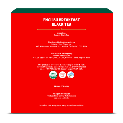 English Breakfast Black Tea, 15 Count