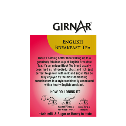 Girnar Black Tea Bags - English Breakfast