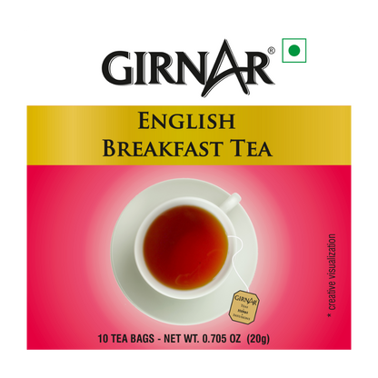 Girnar Black Tea Bags - English Breakfast
