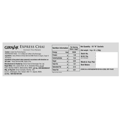 Girnar Instant Tea Premix Express