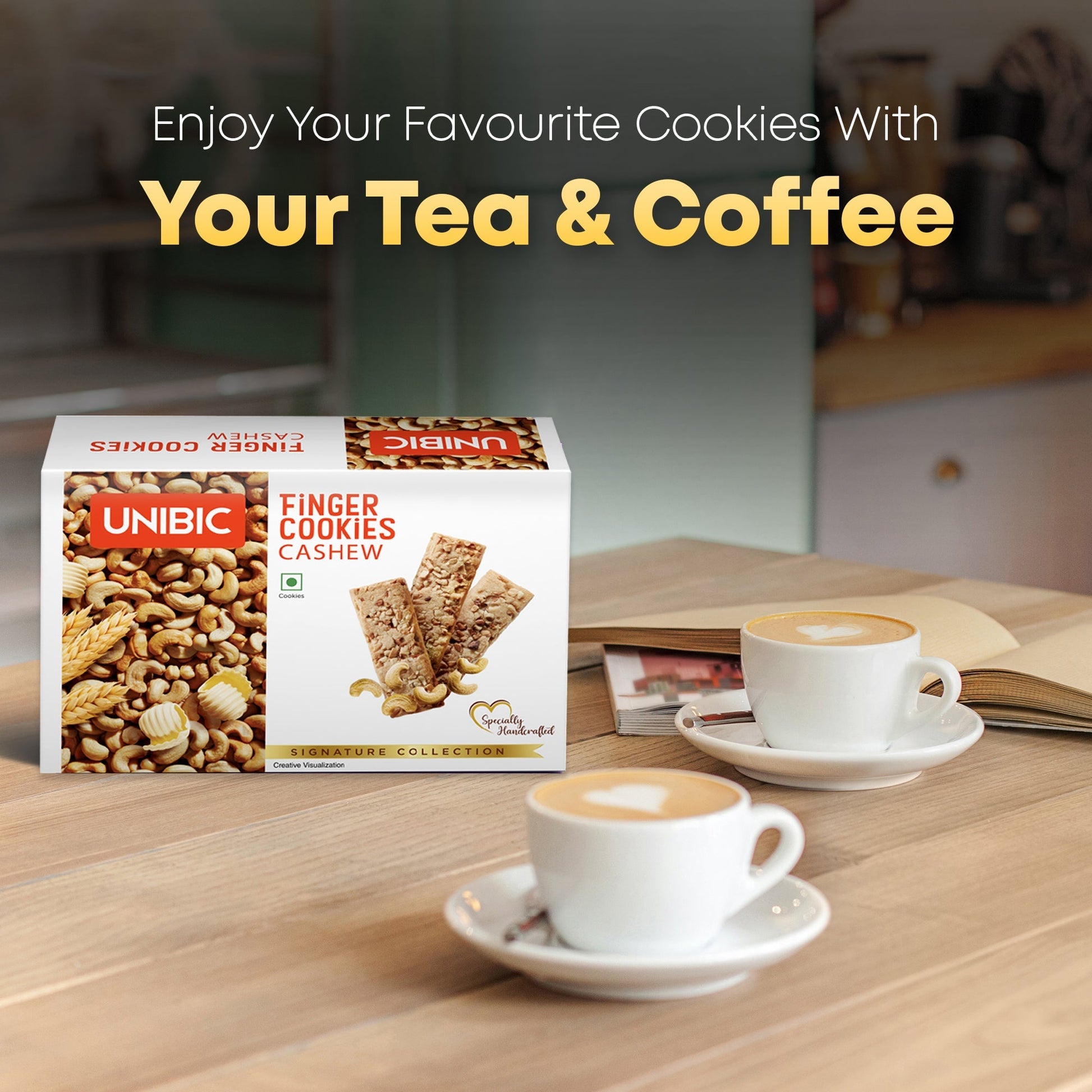 Cashew Finger Cookies 400g