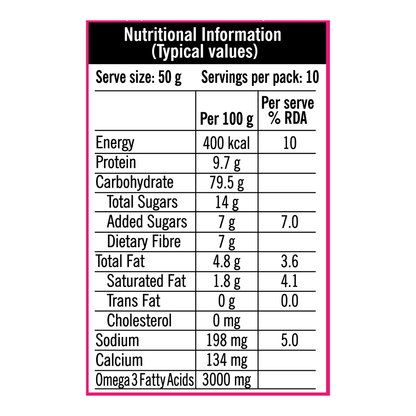 Fruit, Nut & Seeds Millet Muesli | 500g