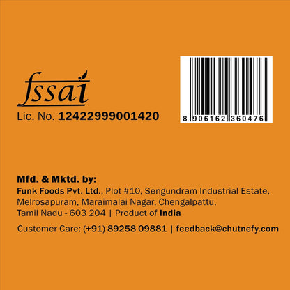Sidekick - Tiffin Sambar | Tamil Nadu Style | Mild | Serves 3 to 4 | 30% Off