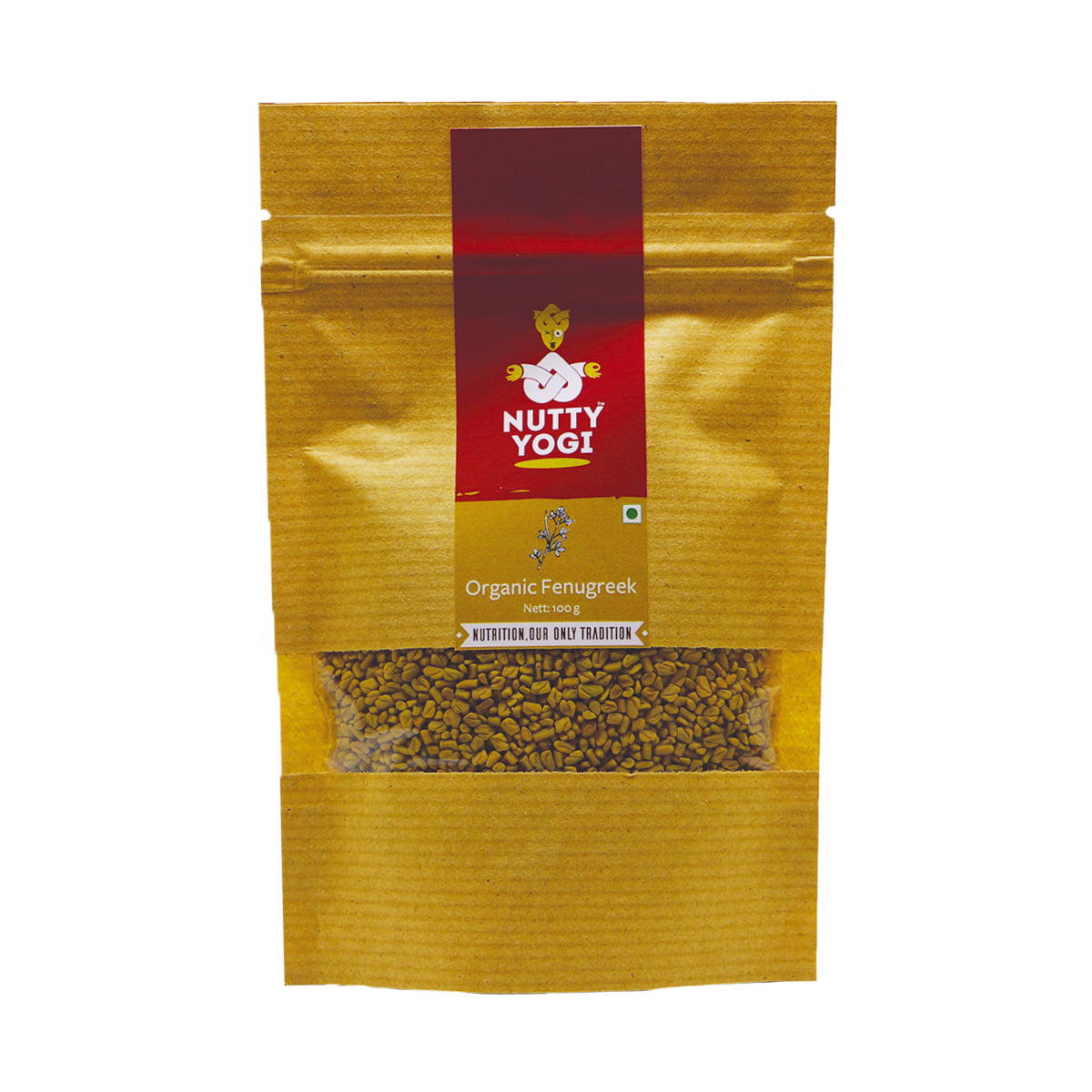 Nutty Yogi Organic Fenugreek Seeds 100gm