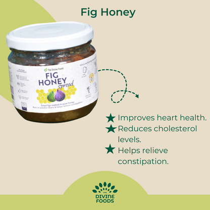 Fig Honey (Premium Figs+Single Origin Honey) Remedy For Relieving Constipation