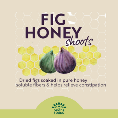 Fig Honey (Premium Figs+Single Origin Honey) Remedy For Relieving Constipation