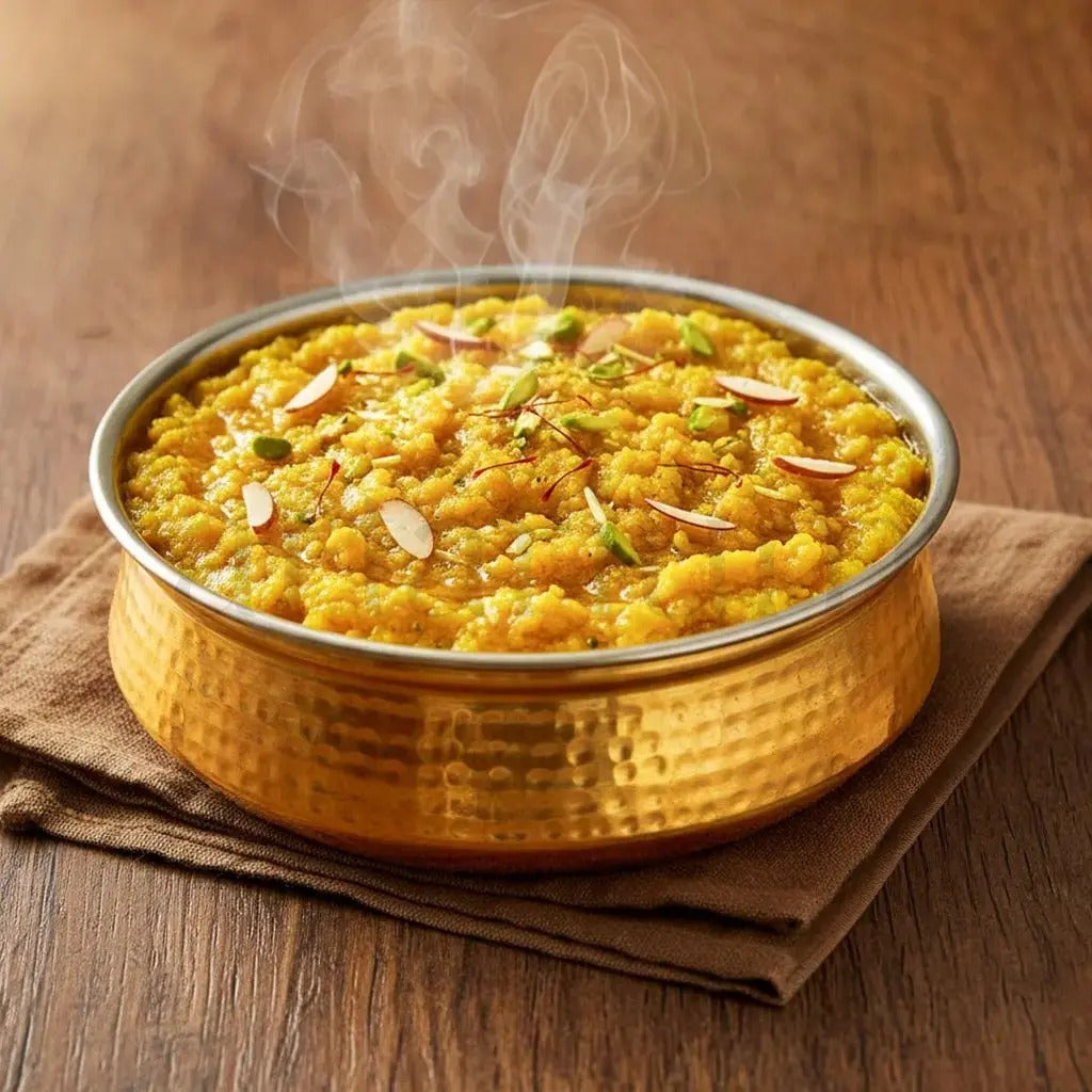 Artarium Brass Lagan with Kalai (Tin Coating) for Dum Cooking