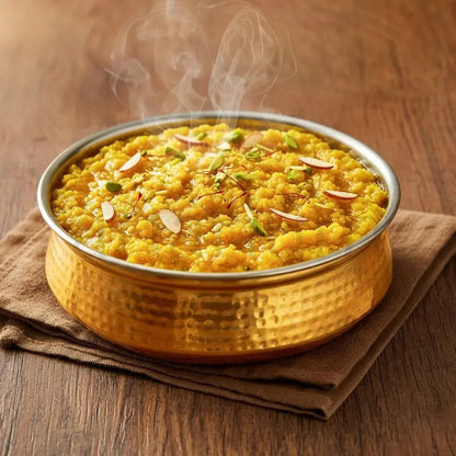 Artarium Brass Lagan with Kalai (Tin Coating) for Dum Cooking